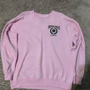 Mens Pink Crewneck